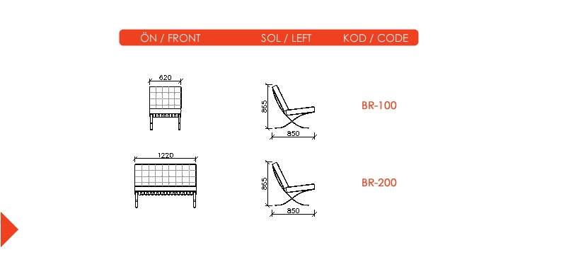 Barcelona Dimensions