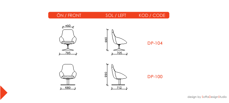 Drop Dimensions